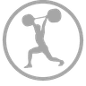 Weightlifting icon
